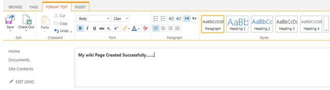 Add some Text Contents 